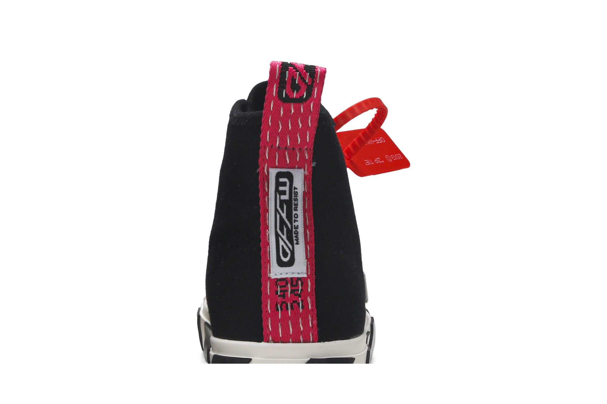 Sizing Off-White 中帮黑白硫化鞋 OMIA119S20D330381001