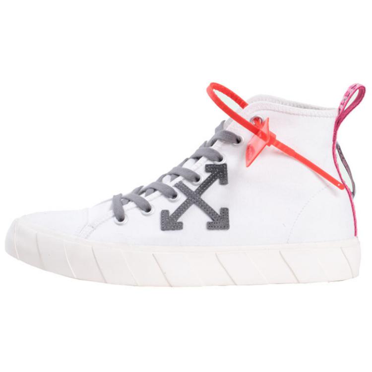 Off-White Vulc Sneaker Mid 'White Grey' OMIA119S19C210340106