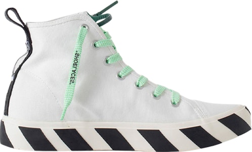 Off-White Vulc Sneaker Mid 'Putih Navy' OMIA119F22FAB001-0146 Lookbook Off-White Vulc Sneaker Mid 'Putih Navy' OMIA119F22FAB001-0146