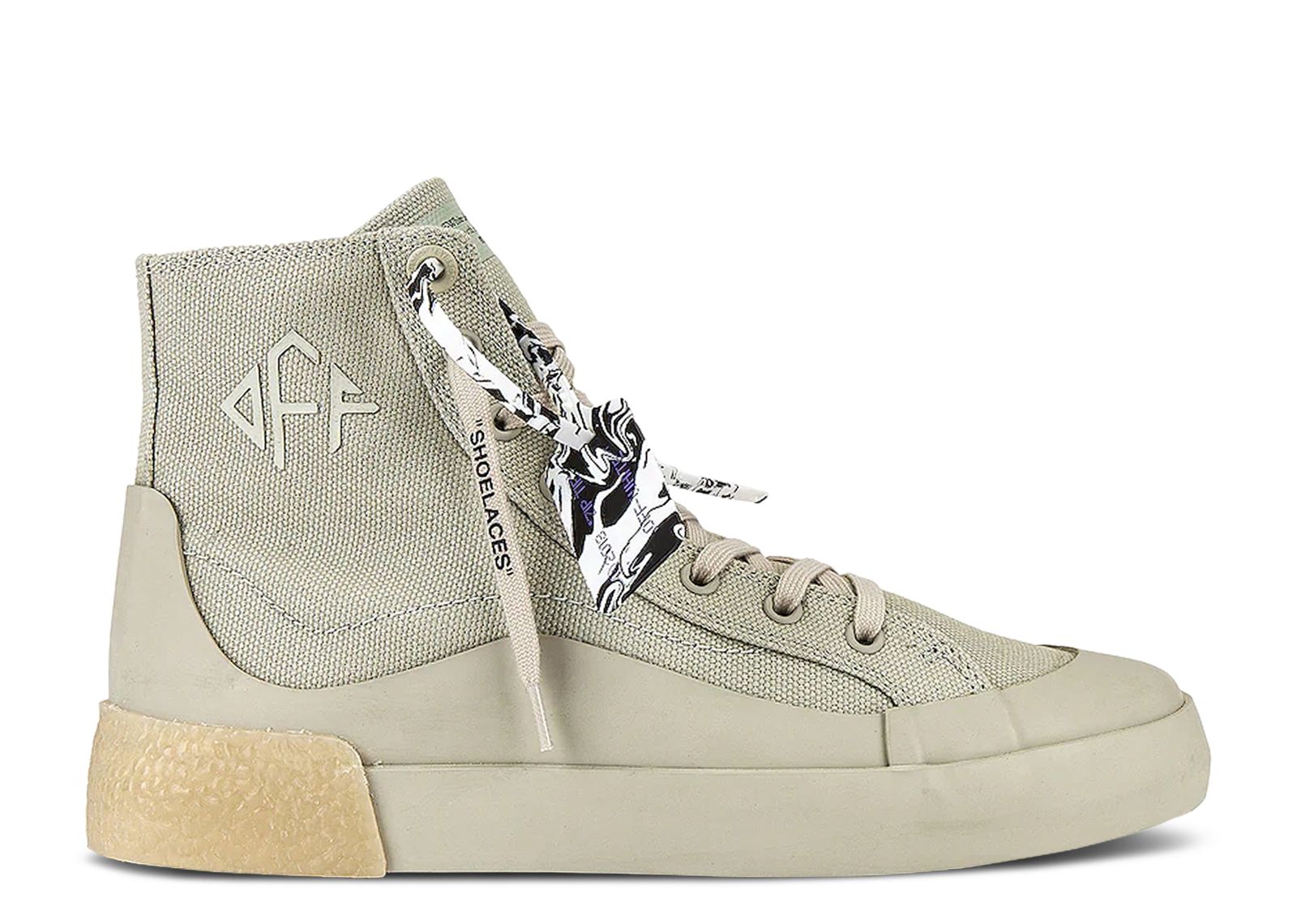 Off-White Vulcanized Canvas Mid 'Taupe' OMIA226F21FAB001-6353
