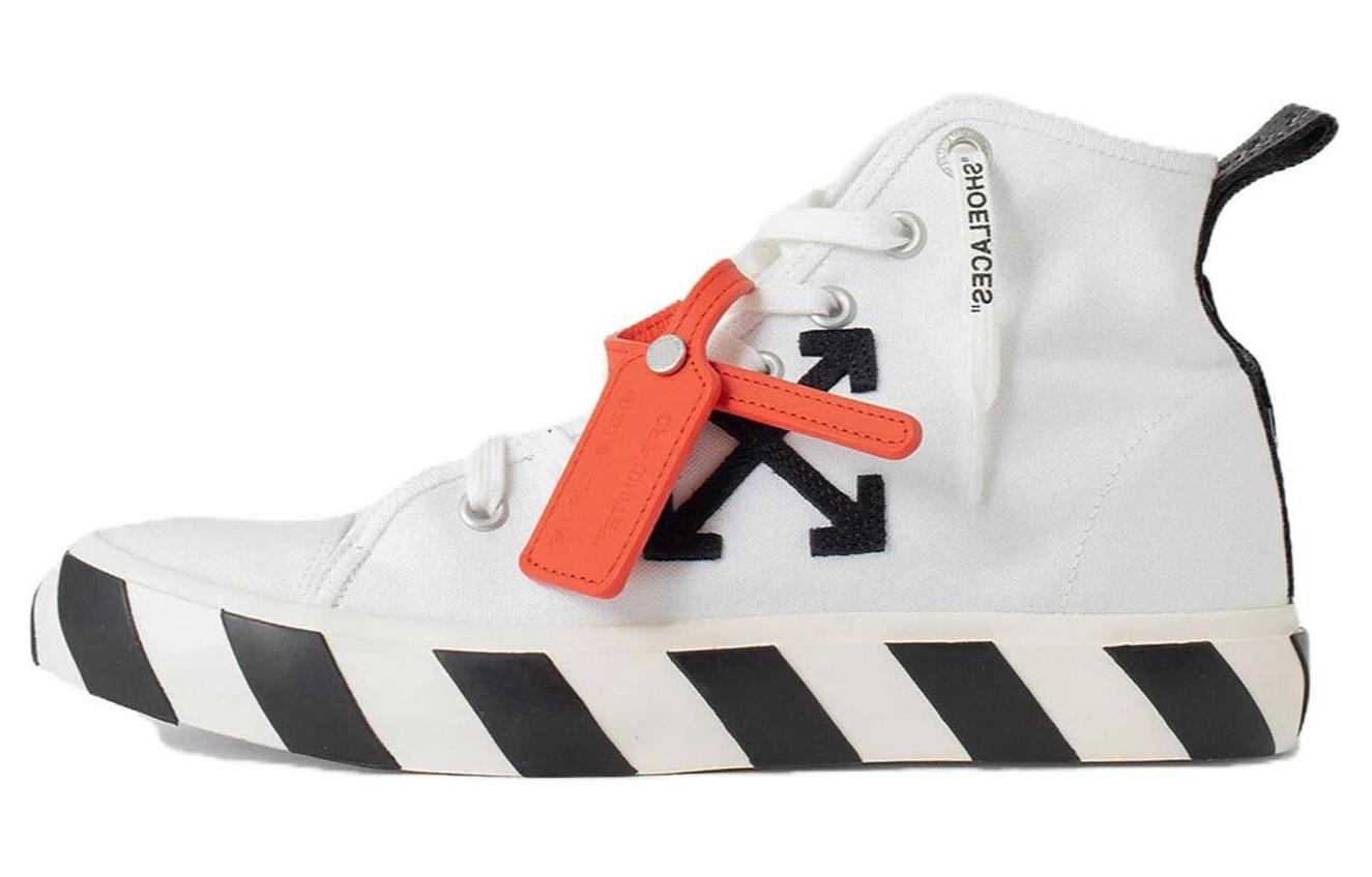 Buy Off-White Vulcanized High 'Blanco' zapatillas altas OMIA119C99FAB0040110