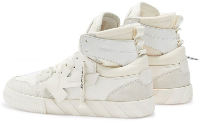 오프화이트 화이트 벌커나이즈 하이탑 OMIA225S22LEA0010401 Shop 오프화이트 화이트 벌커나이즈 하이탑 OMIA225S22LEA0010401