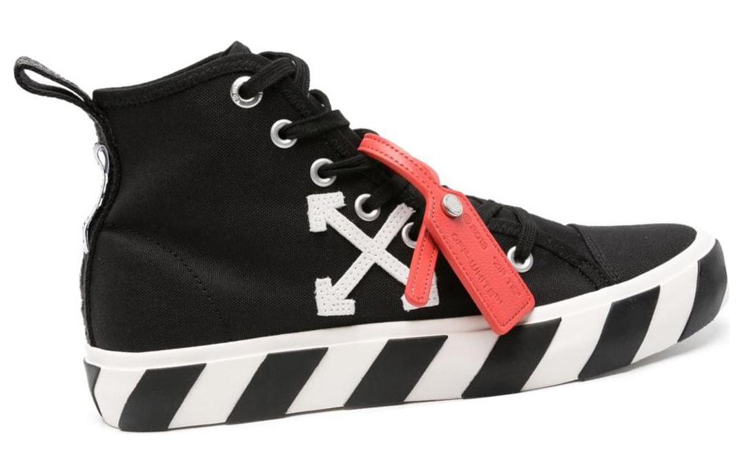 Off-White Vulcanized High Top 'Black' 圖 2