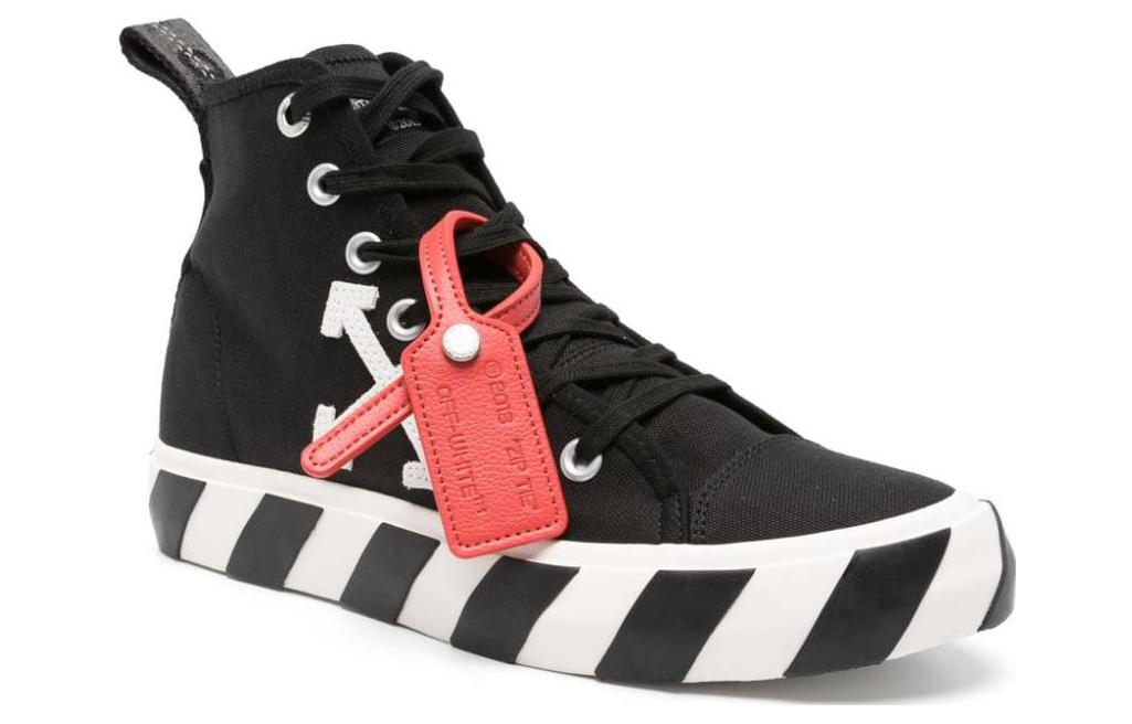 Off-White Vulcanized High Top 'Black' 圖 3
