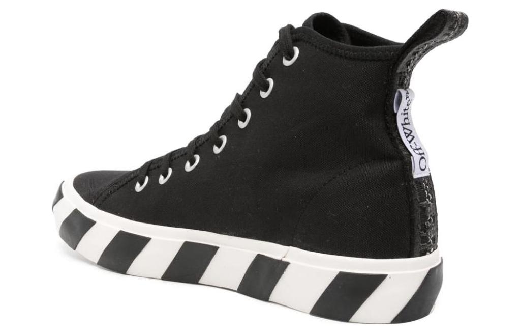 Off-White Vulcanized High Top 'Black' 圖 4