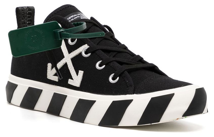 Off-White Vulcanized Low 'Black' 圖 2