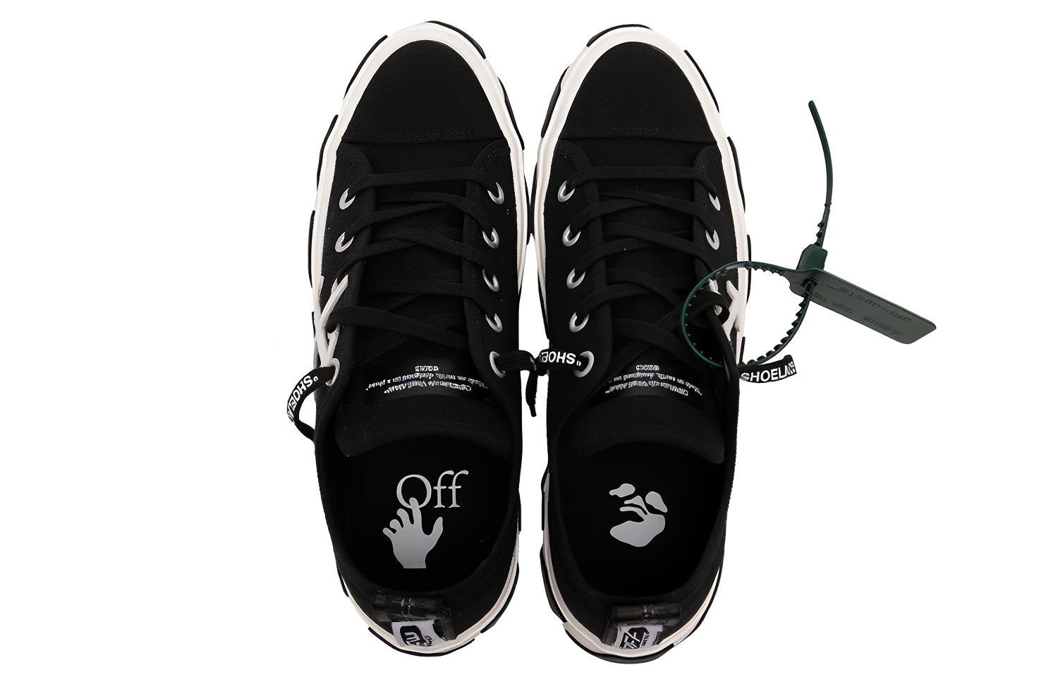 Off-White Vulcanized Low 'Black' 圖 3