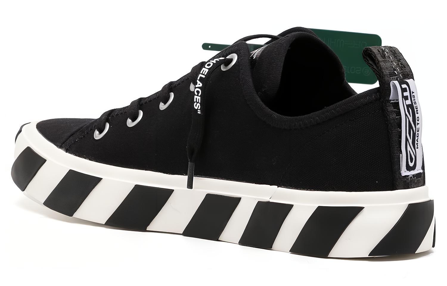 Off-White Vulcanized Low 'Black' 圖 4