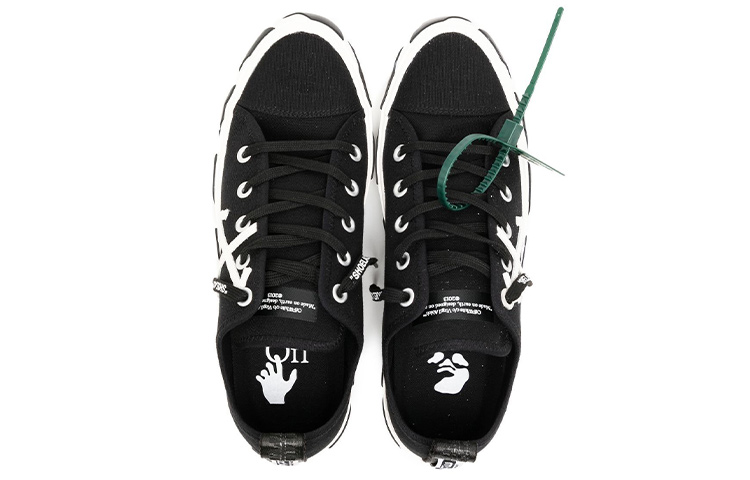 Lookbook Off-White Vulcanized Low ''Tela Nera'' OMIA245C99FAB0011001