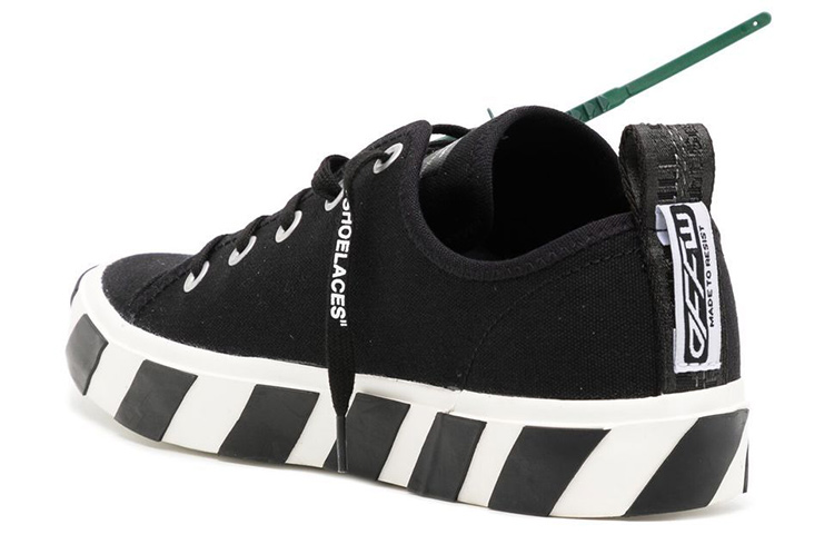 Shop Off-White Vulcanized Low ''Tela Nera'' OMIA245C99FAB0011001