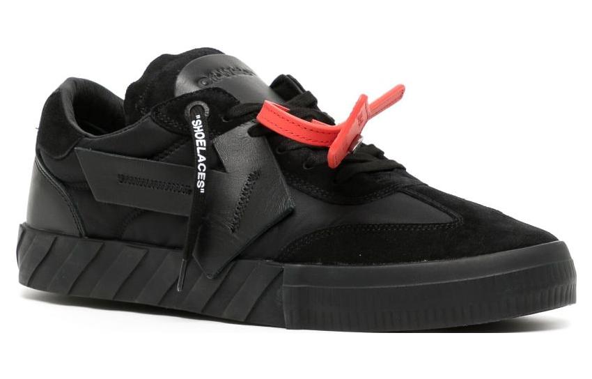 Off-White Vulcanized Low 'Black Leather' 圖 2
