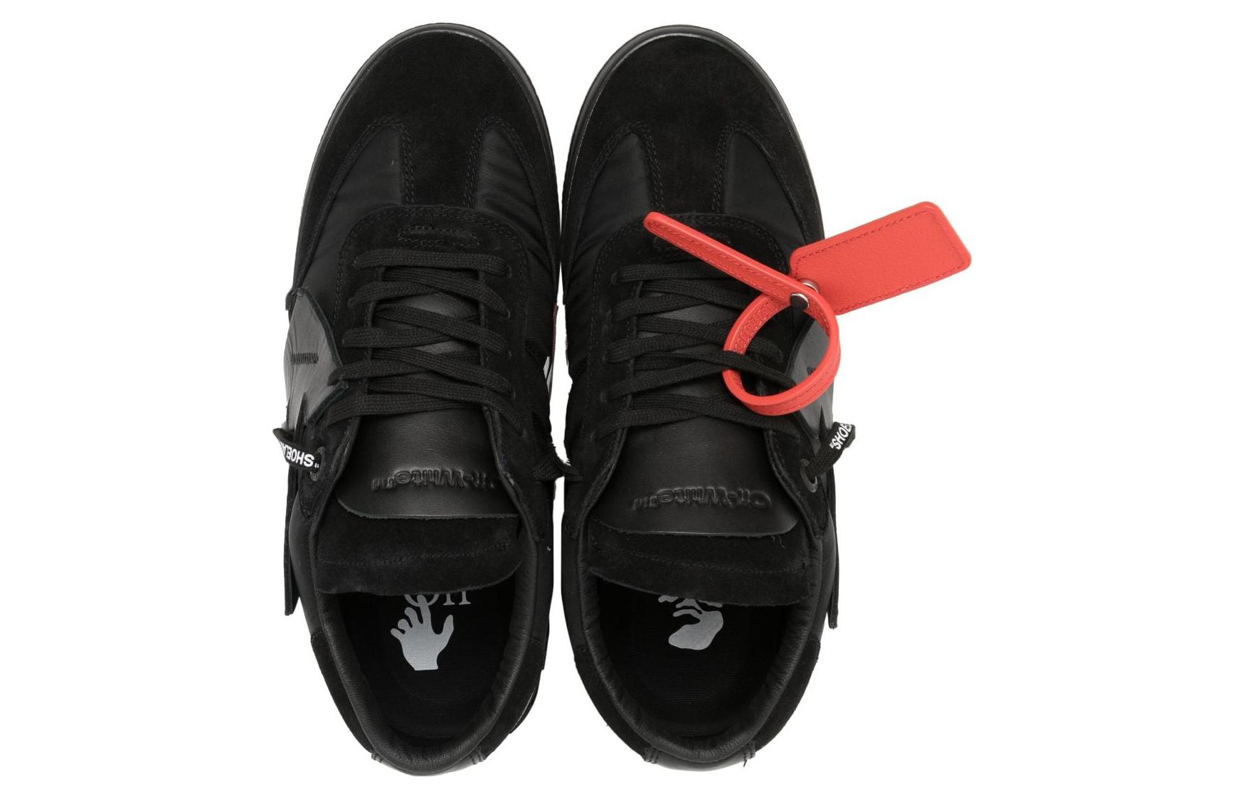 Off-White Vulcanized Low 'Black Leather' 圖 3