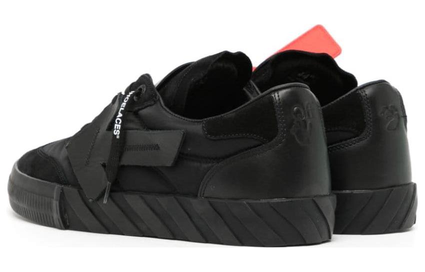 Off-White Vulcanized Low 'Black Leather' 圖 4