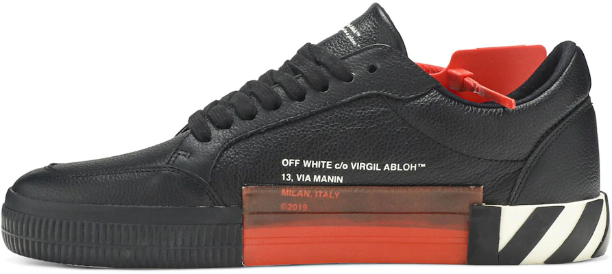 オフホワイト バルカナイズド ロー "ブラックホワイト" OMIA085f19D680011001 Shop オフホワイト バルカナイズド ロー "ブラックホワイト" OMIA085f19D680011001