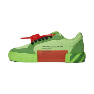 Off-White Vulcanized Low 'Exclusive Green'
