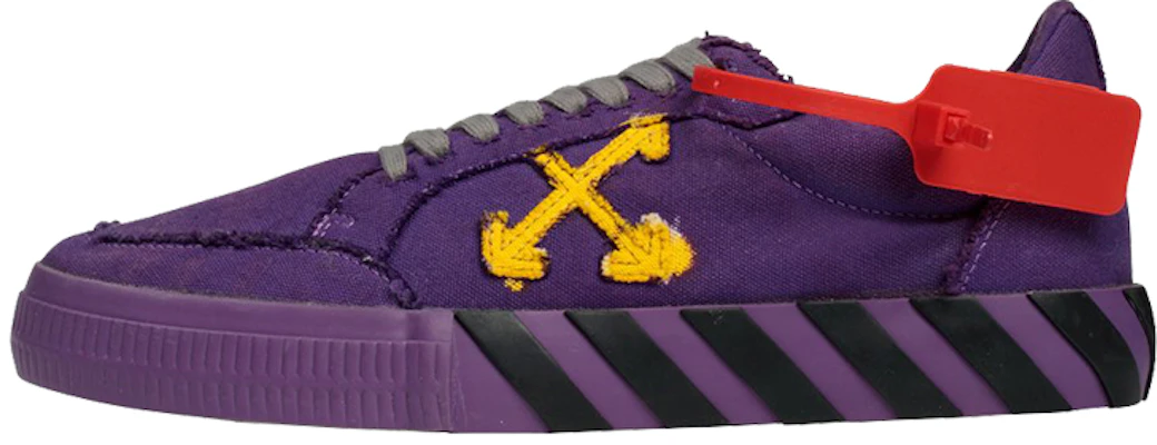 Off-White Vulcanized Low 'Violet Yellow' OMIA085R20D330502960 Buy Off-White Vulcanized Low 'Violet Yellow' OMIA085R20D330502960