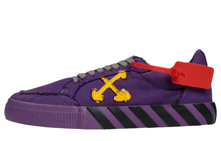 Off-White Vulcanized Low 'Violet Yellow' OMIA085R20D330502960