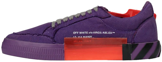 Order Off-White Vulcanized Low ''Violett Gelb'' Sneakers OMIA085R20D330502960