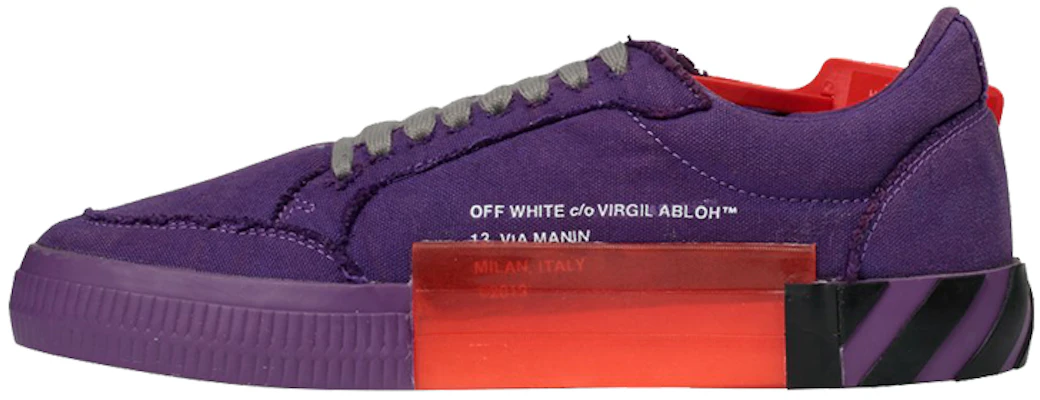 Off-White Vulcanized Low 'Violet Yellow' OMIA085R20D330502960 Order Off-White Vulcanized Low 'Violet Yellow' OMIA085R20D330502960