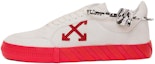 Buy Off-White Vulcanized Low 'Blanco Rojo' OMIA085F20LEA0050125
