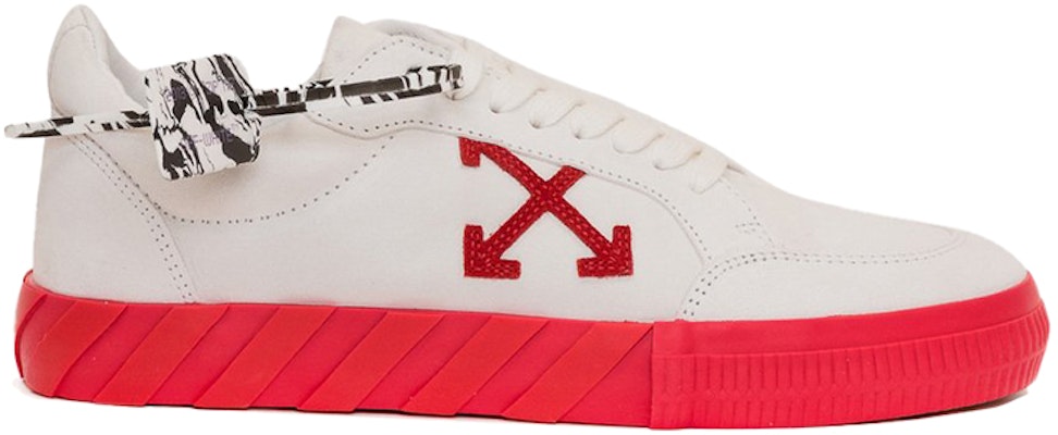 Off-White Vulcanized Low 'Blanco Rojo' OMIA085F20LEA0050125 Order Off-White Vulcanized Low 'Blanco Rojo' OMIA085F20LEA0050125