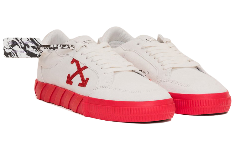 Lookbook Off-White Vulcanized Low ''Blanc Rouge'' OMIA085F20LEA0050125