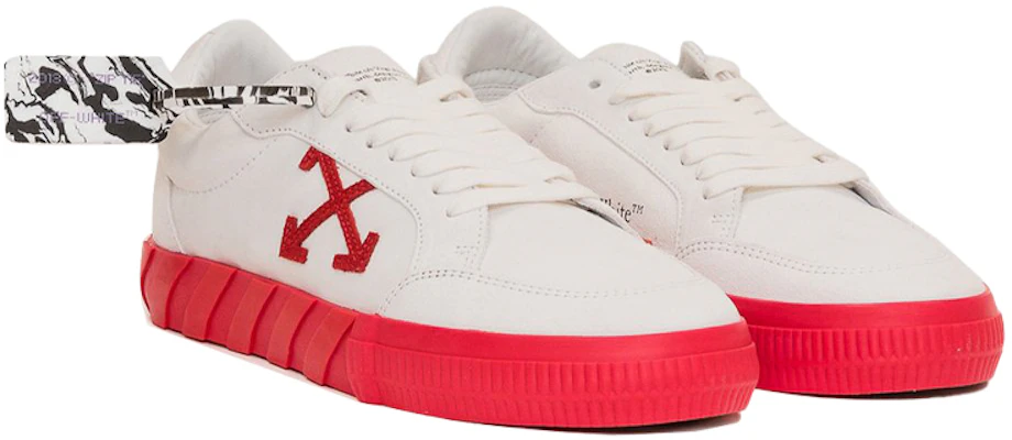 Off-White Vulcanized Low ''Blanc Rouge'' OMIA085F20LEA0050125 Lookbook Off-White Vulcanized Low ''Blanc Rouge'' OMIA085F20LEA0050125