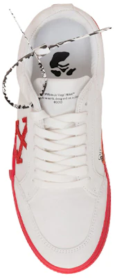 Off-White Vulcanized Low ''Blanc Rouge'' OMIA085F20LEA0050125 Shop Off-White Vulcanized Low ''Blanc Rouge'' OMIA085F20LEA0050125