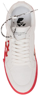 Off-White Vulcanized Low 'Blanco Rojo' OMIA085F20LEA0050125 Shop Off-White Vulcanized Low 'Blanco Rojo' OMIA085F20LEA0050125
