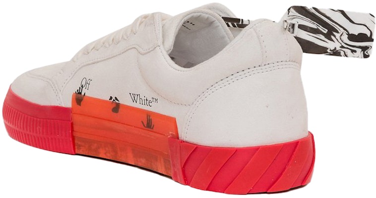 Off-White Vulcanized Low 'Blanco Rojo' OMIA085F20LEA0050125 Purchase Off-White Vulcanized Low 'Blanco Rojo' OMIA085F20LEA0050125