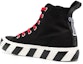 Shop Off-White Vulcanized Mid 'Hitam Merah' OMIA119S23FAB0011025