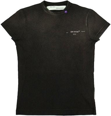 Kaos Hitam Logo Pudar Off-White Buy Kaos Hitam Logo Pudar Off-White