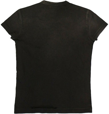 Kaos Hitam Logo Pudar Off-White Order Kaos Hitam Logo Pudar Off-White