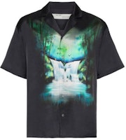 Off-White Waterfall Print Shirt Multicolor Off-White Waterfall Print Shirt Multicolor