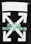 Lookbook Off-White Waterfall Tee Black/Multicolor