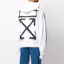 Purchase OFF-WHITE 白色喷漆箭头印花连帽衫 - 白色 OMBB037R20E300150110