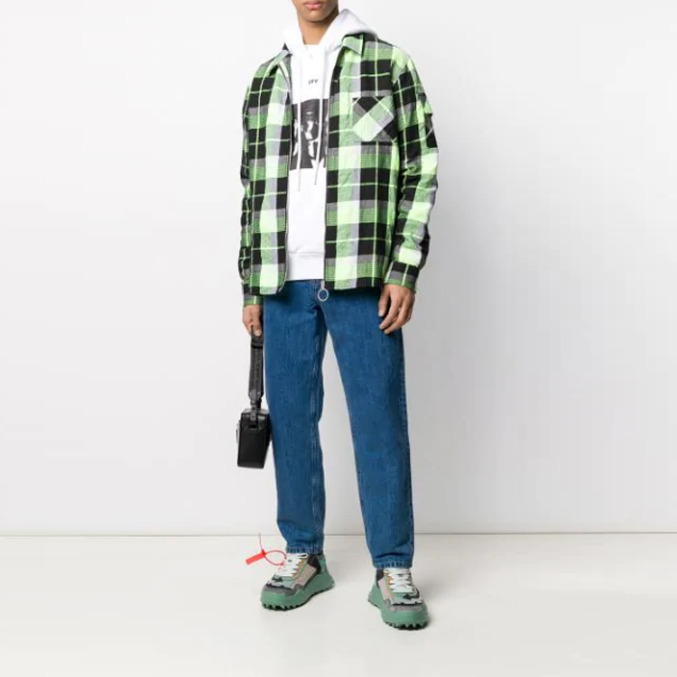 Details for OFF-WHITE 白色喷漆箭头印花连帽衫 - 白色 OMBB037R20E300150110