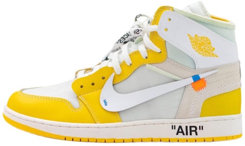 Off-White x Air Jordan 1 复刻高帮 OG '金丝雀黄' AQ0818-149 Buy Off-White x Air Jordan 1 复刻高帮 OG '金丝雀黄' AQ0818-149