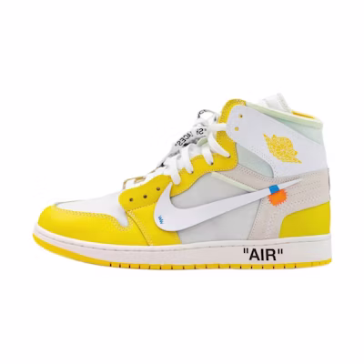 Off-White Jordan 1 High 'Canary Yellow'