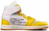 Order Off-White x Air Jordan 1 Retro High OG 'Kuning Canary' AQ0818-149