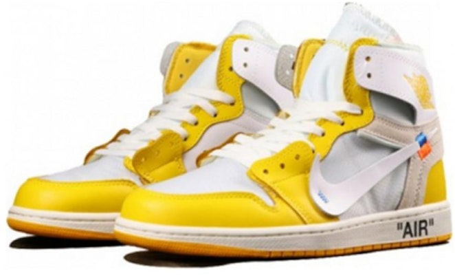 Off-White x Air Jordan 1 Retro High OG 'Amarillo Canario' AQ0818-149 Lookbook Off-White x Air Jordan 1 Retro High OG 'Amarillo Canario' AQ0818-149