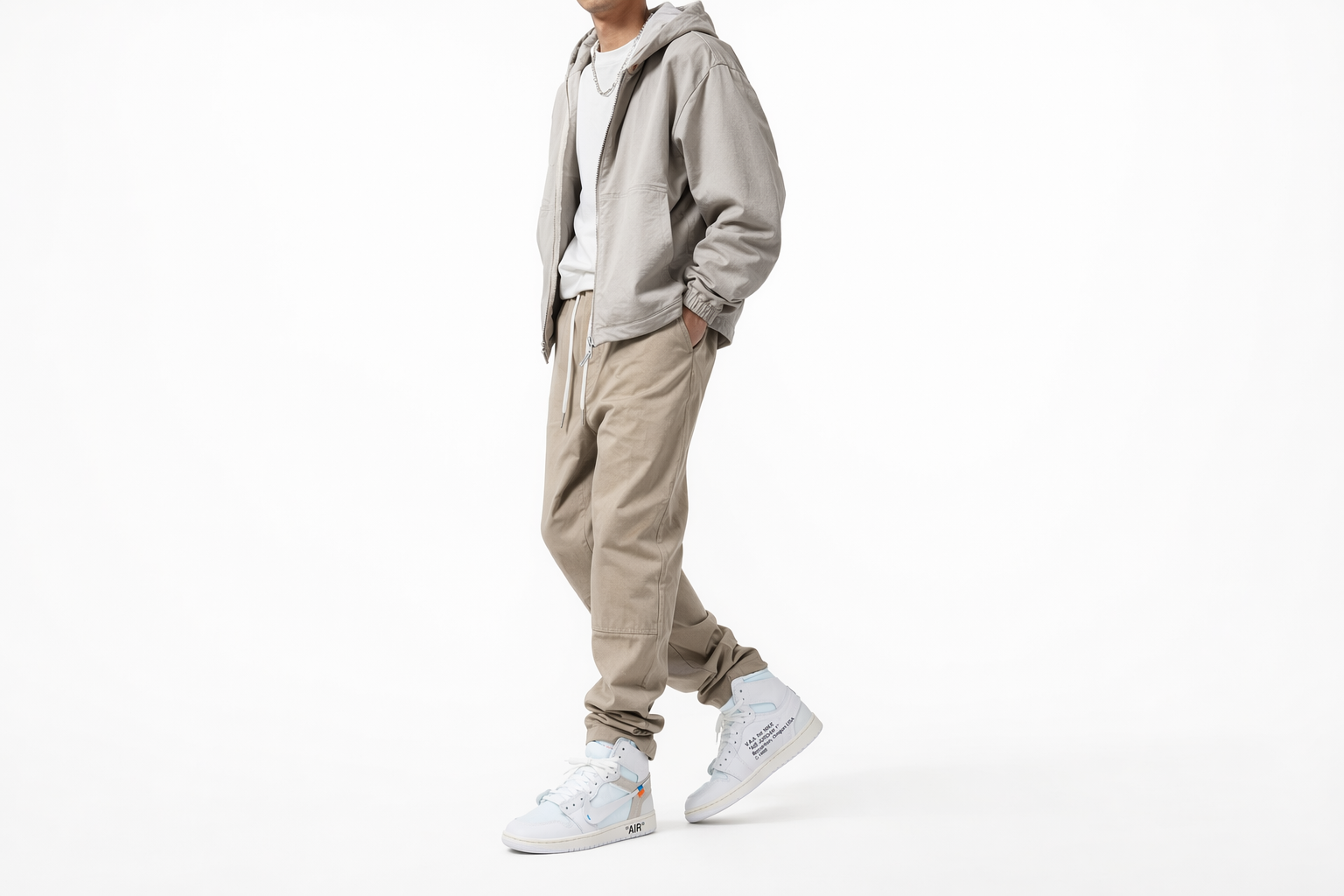 Order Off-White x Air Jordan Air 1 Retro High OG 'Alaska' AA3834-100