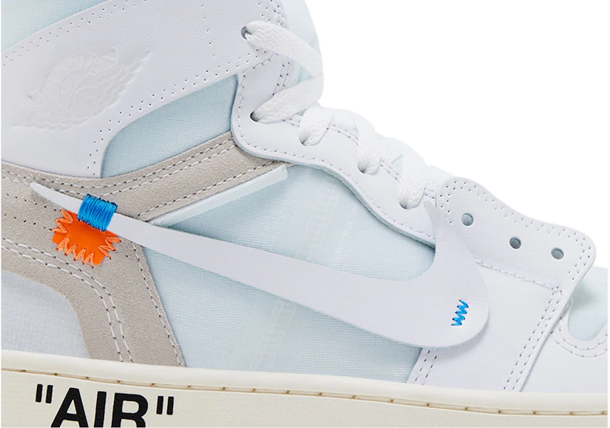 Off-White x Air Jordan Air 1 Retro High OG 'Alaska' AA3834-100 Lookbook Off-White x Air Jordan Air 1 Retro High OG 'Alaska' AA3834-100