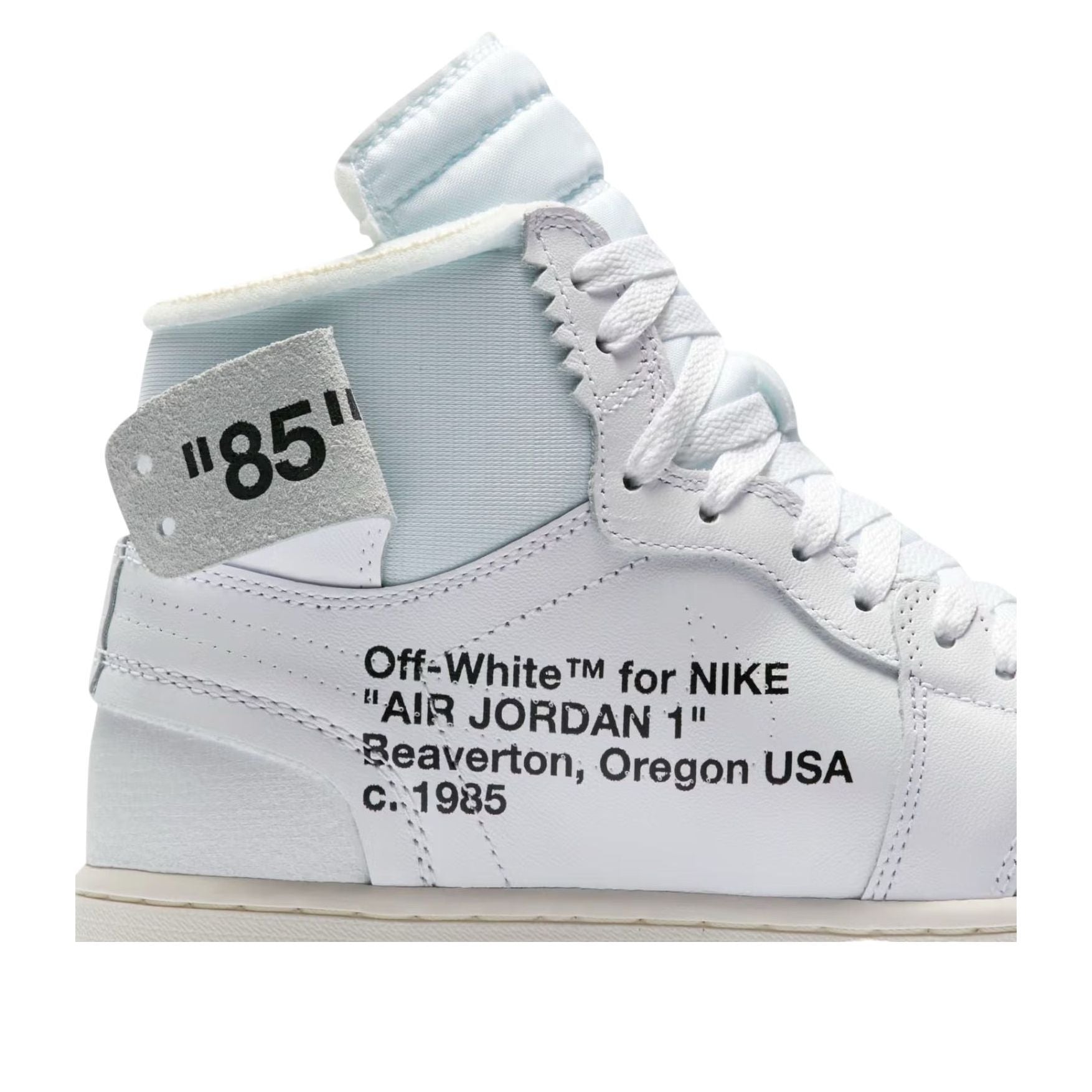 Purchase Off-White x Air Jordan 1 高帮复刻 OG '阿拉斯加' AA3834-100