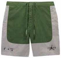 Off-White x Air Jordan Shorts Green/Grey Off-White x Air Jordan Shorts Green/Grey