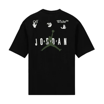 Off-White Air Jordan T-shirt 'Black' (Asian Sizing)