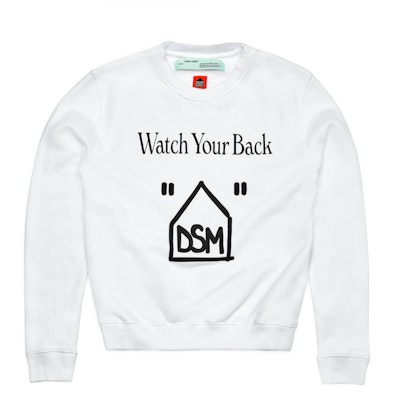 Off-White x Dover Street Market Crewneck White Buy Off-White x Dover Street Market Crewneck White