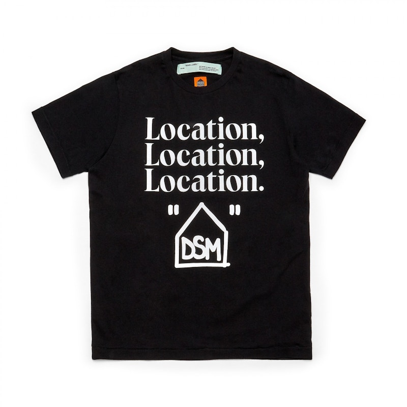 Buy Off-White x Dover Street Market Tee Black - Novelship