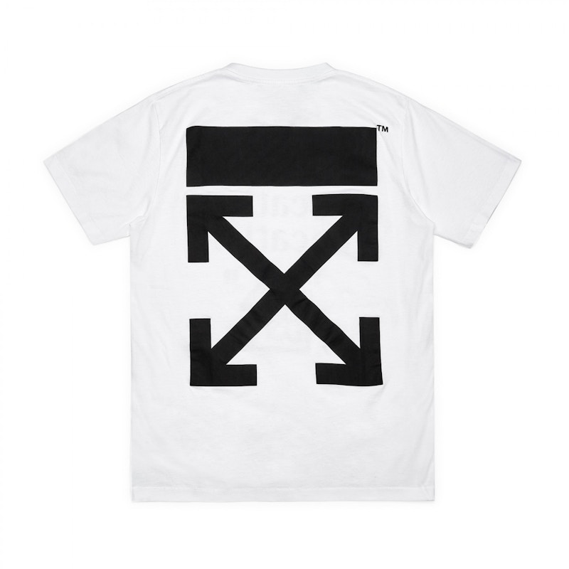 Order 오프화이트 x 도버 스트리트 마켓 티셔츠 (화이트) 
