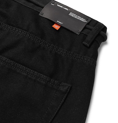 Off-White x Ev Bravado 5 Pocket Denim Jeans Black Order Off-White x Ev Bravado 5 Pocket Denim Jeans Black